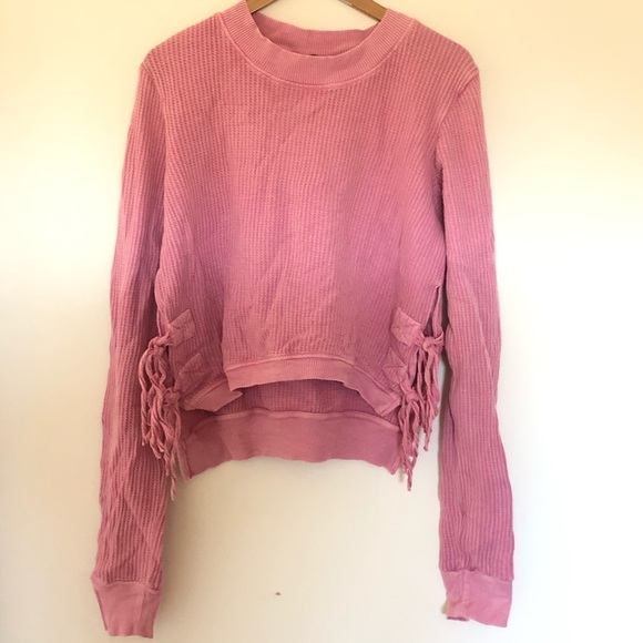 Free People One Cropped Interlaken Top - Picture 5 of 7